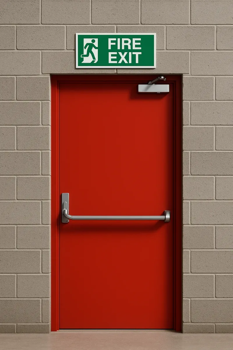 fire exits - professional steel doors available in Birkenhead from UK manufacturers